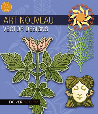 книга Art Nouveau Vector Designs + CD, автор: Alan Weller